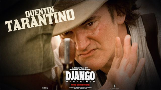 Cartaz Django com Tarantino