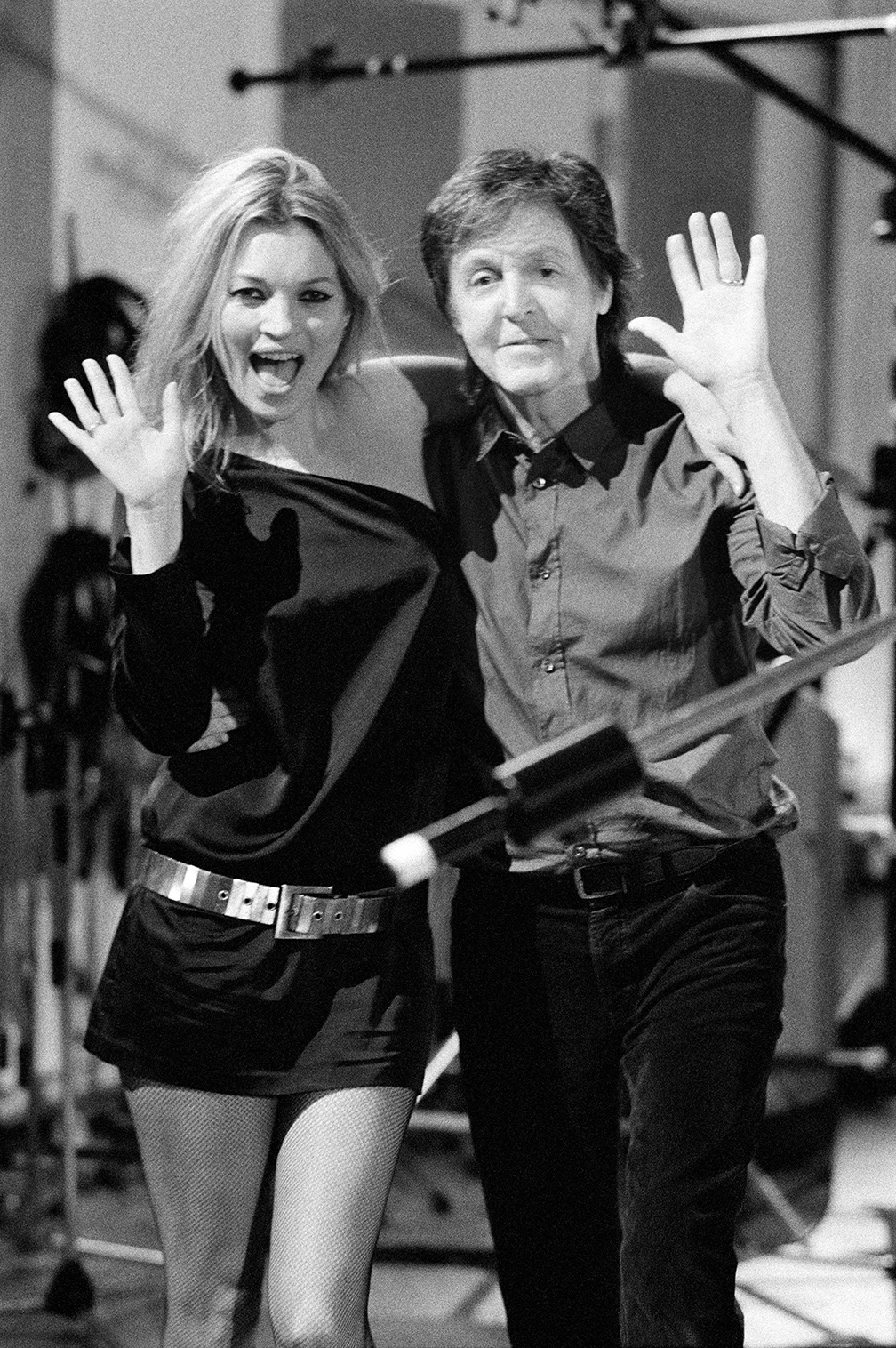 Behind the scenes photos for the Queenie Eye music video by Sir Paul McCartney.