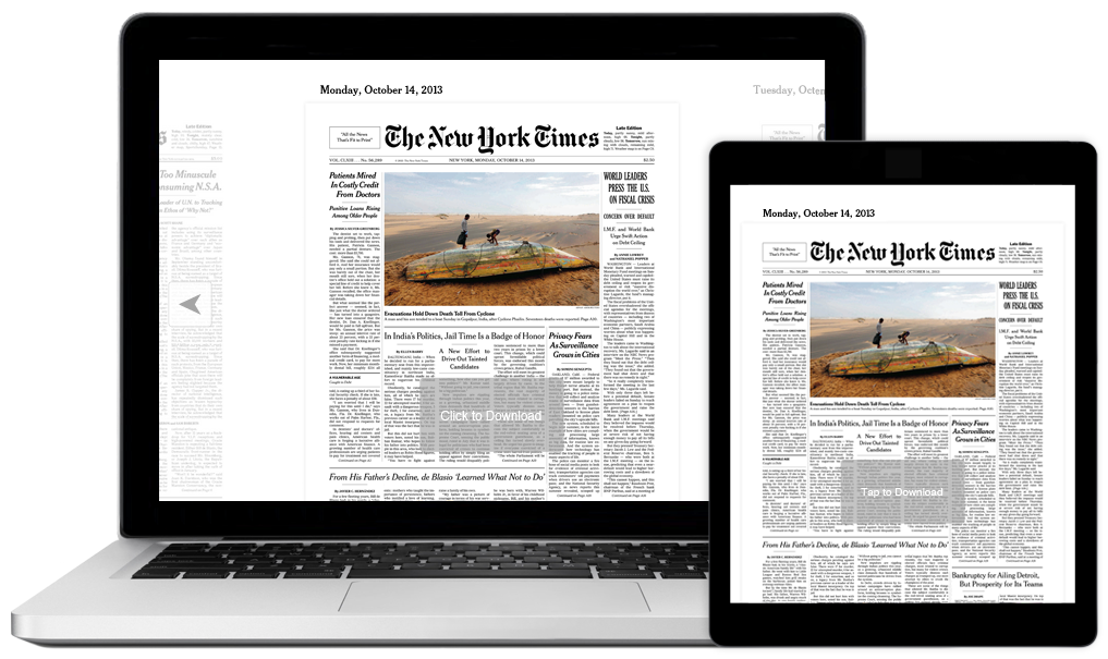 New York Times online