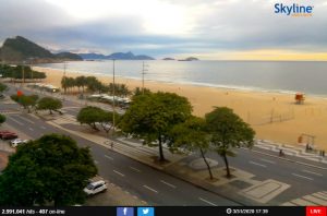 Webcams pelo mundo - Copacabana