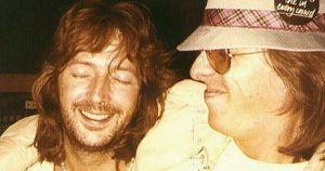 Jamie Oldaker e Eric Clapton nos anos 70