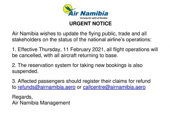 Falência da Air Namibia