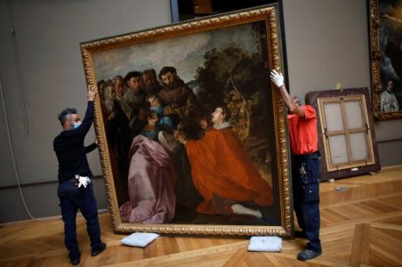 Museu do Louvre faz restauração - Foto NYT